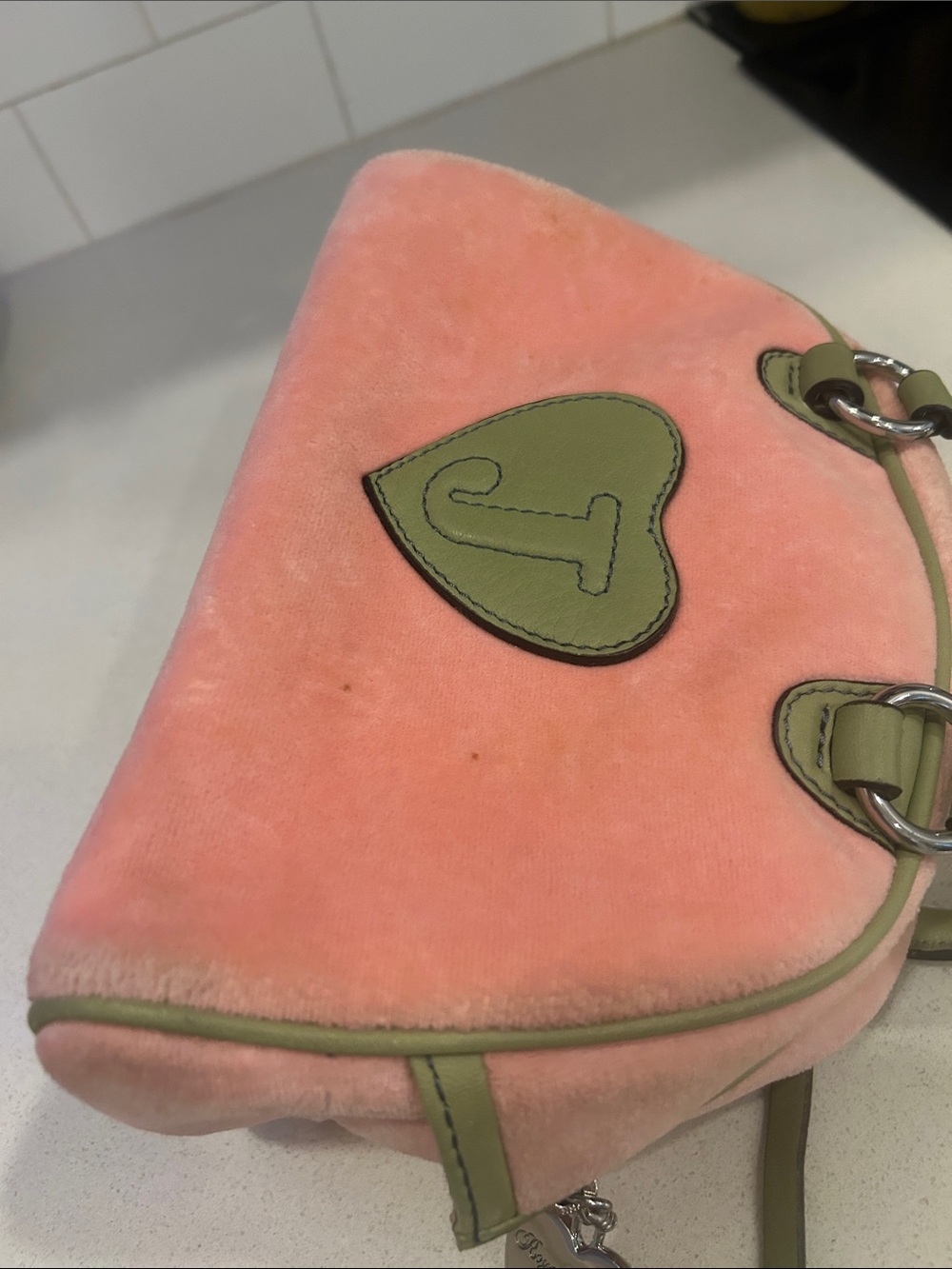 RARE Y2K Juicy Couture "Juicy American Princess" Bowler bag - Picture 15 of 15